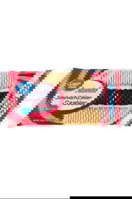 GV Assorted Sandwich Cookies Family Size, 25 oz