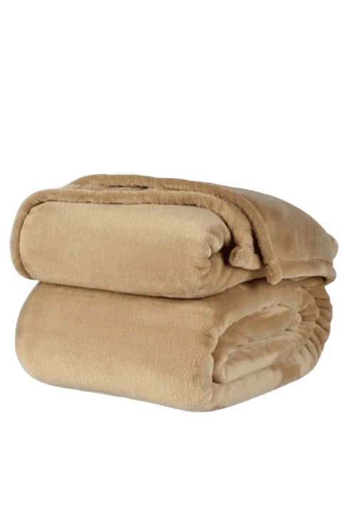 Plush Blanket (Beige)
