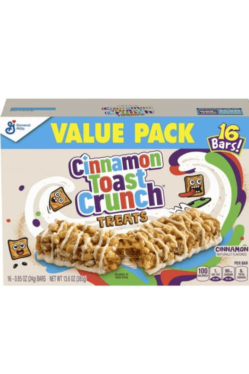 Cinnamon Toast Crunch Breakfast Cereal Bars - 16ct