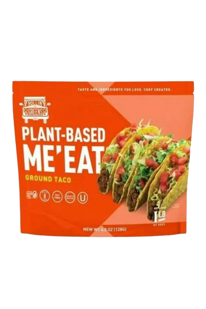 Rollingreens Plant-Based Ground Taco ME'EAT, 4.5 oz