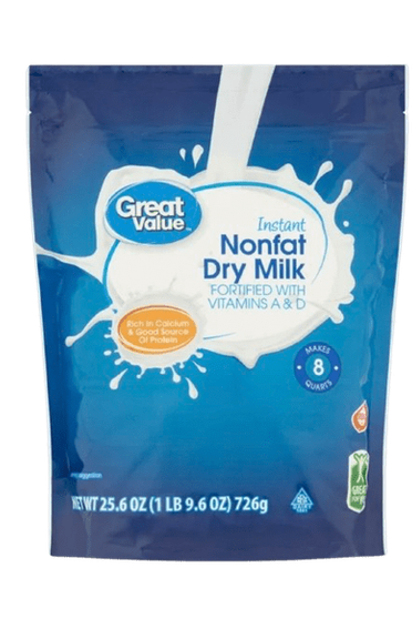 Great Value Nonfat Instant Dry Milk 25.6oz