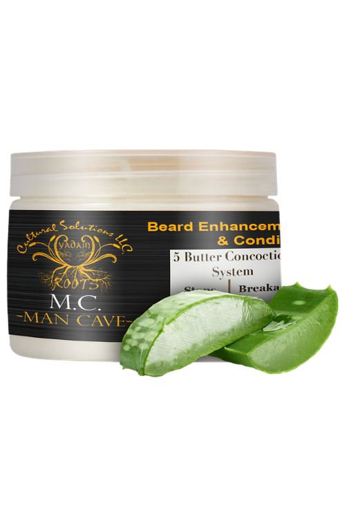 Man Cave (M.C.) Beard Enhancement, Growth Stimulant & Conditioning Butter (12oz)