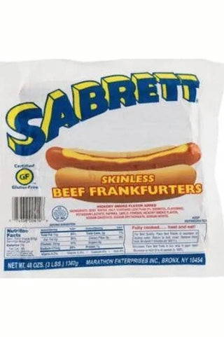 Sabrett Skinless 3lbs