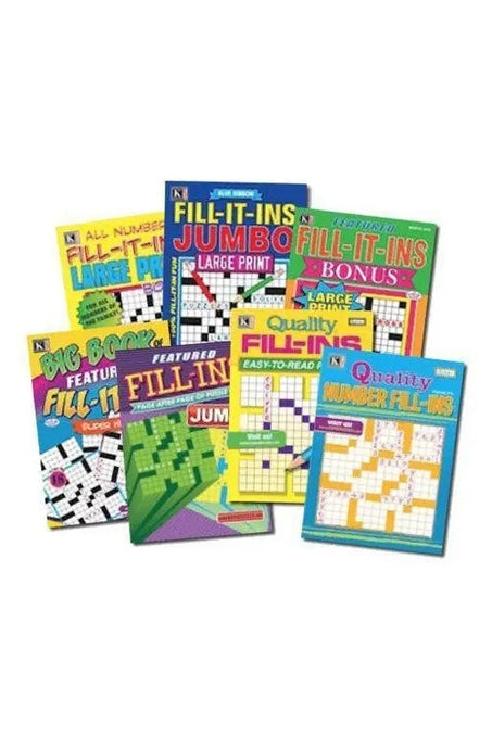 Kappa Variety Bundle (7 Fill-in Booklets)