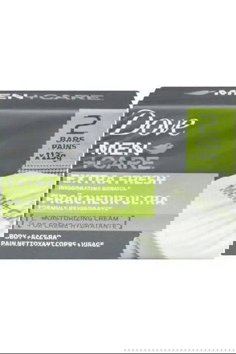 Dove Men+Care Extra Fresh Bars 2pk