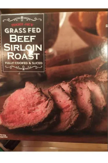 Grass Fed Roast Beef Sirloin Sliced 14oz