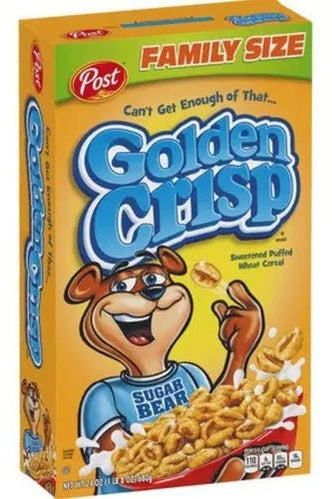 Golden Crisp Wheat Breakfast Cereal 15oz