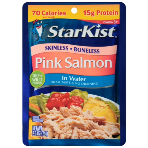 Starkist Bonless Pink Salmon, 2.5