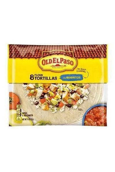 OLD EL PASO TORTILLAS-SOFT 8PK, 10oz