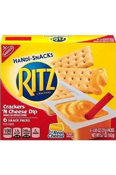 Ritz Crackers Handi-Snacks Crackers`n Cheese Dip, 5.7oz