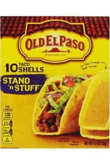 OLD EL PASO STAND 'N STUFF TACO SHELLS