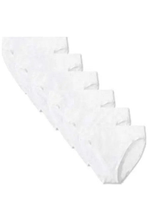 Women's Cotton Hi-Cut Brief Panty, 6pk