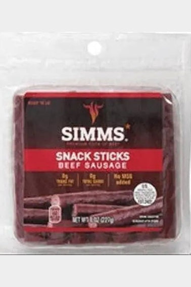 Simms Beef Sausage Snack Sticks