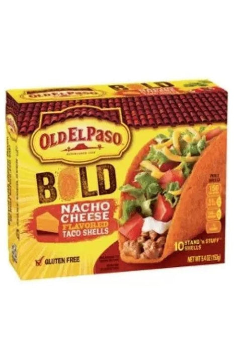 Nacho Cheese Flavored Taco Shells, 10 Count, 5.4oz