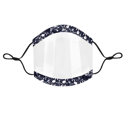 Fashion Clear Mask/Face Shield with Adjustable Straps Fashion Clear Mask/Face Shield with Adjustable Straps