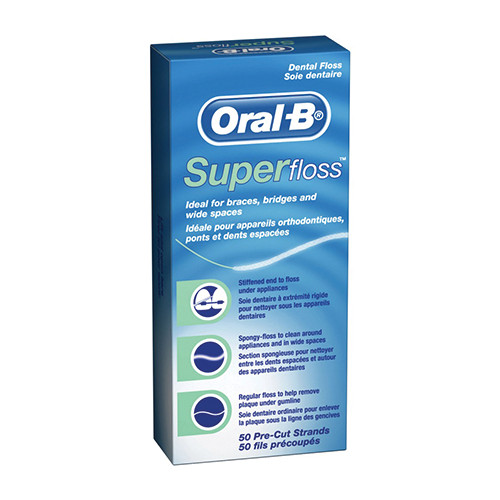 Super Floss Floss Office Pack 50/Box Mint 24 Bx/Case