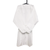 Washable Isolation Gown Drop Shoulder White