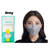 KF94 Face Mask, Grey, 10/Pack - Overstock