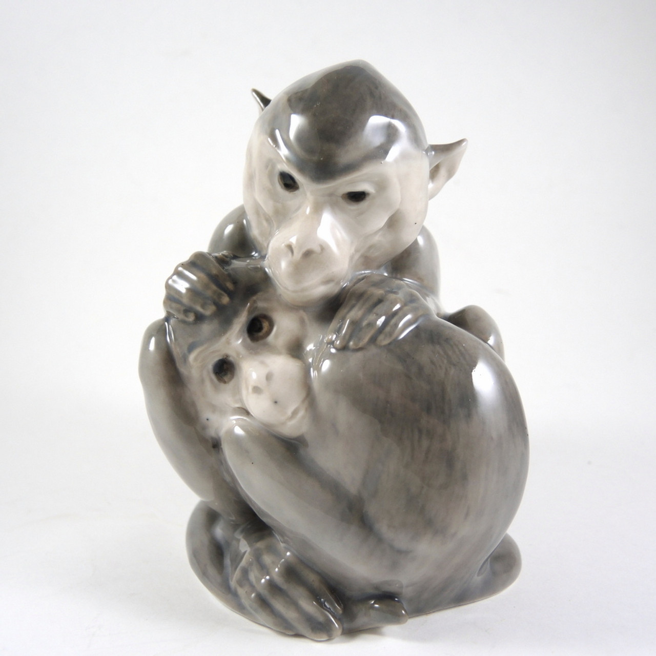 Royal Copenhagen Monkey Figurine Porcelain 1444 Niels