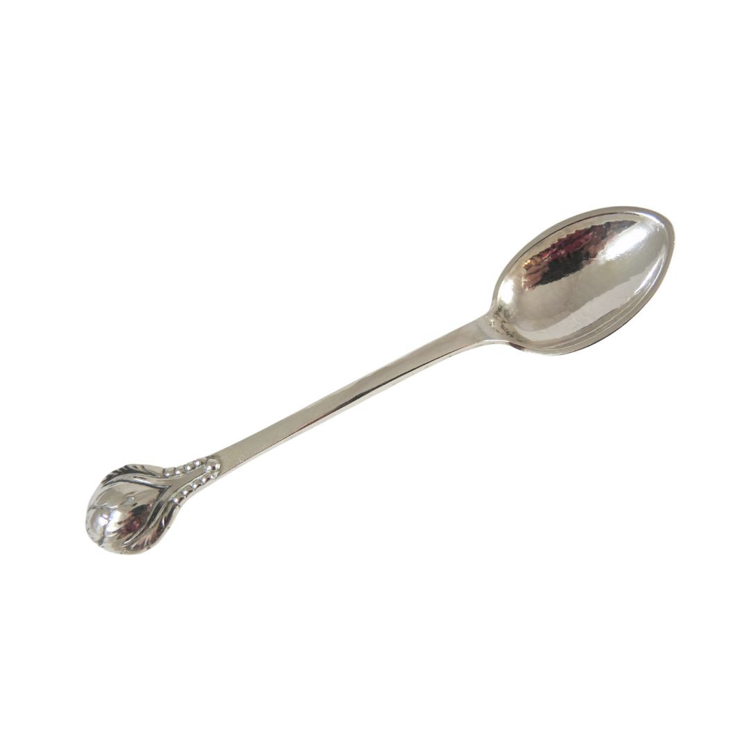 Art Deco Vintage Evald Nielsen 830S Silver Nr 3 Teaspoon - In Store