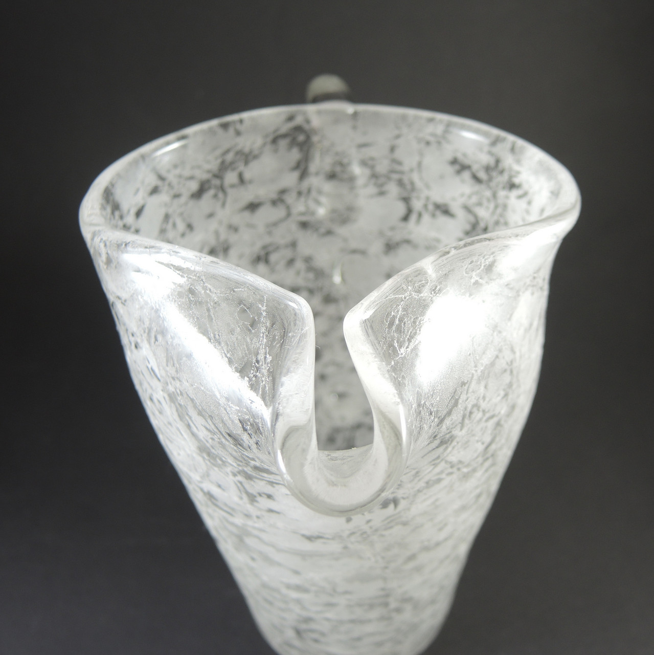 VINTAGE HOLMEGAARD JACOB BANG ホルムガード　ガラス Art Deco Vintage Holmegaard Isblomst Water Jug Jacob Bang 1934 -In