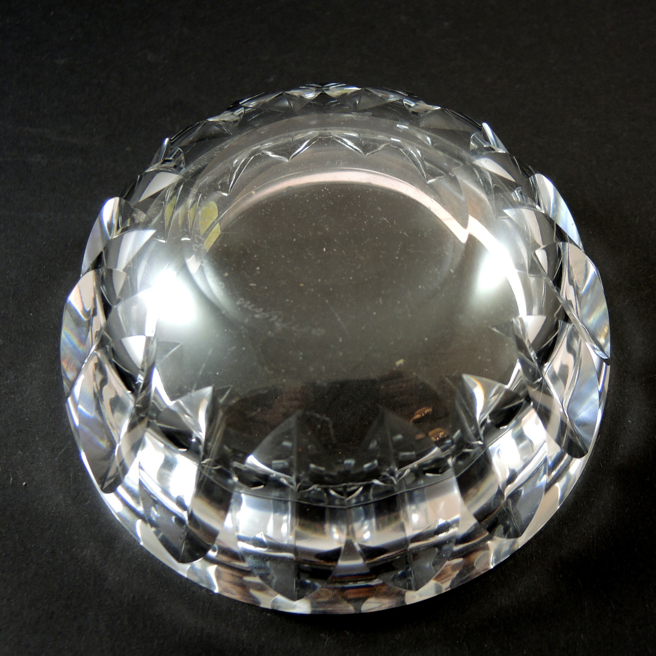 Vintage Signed Orrefors Crystal Bowl - In Store