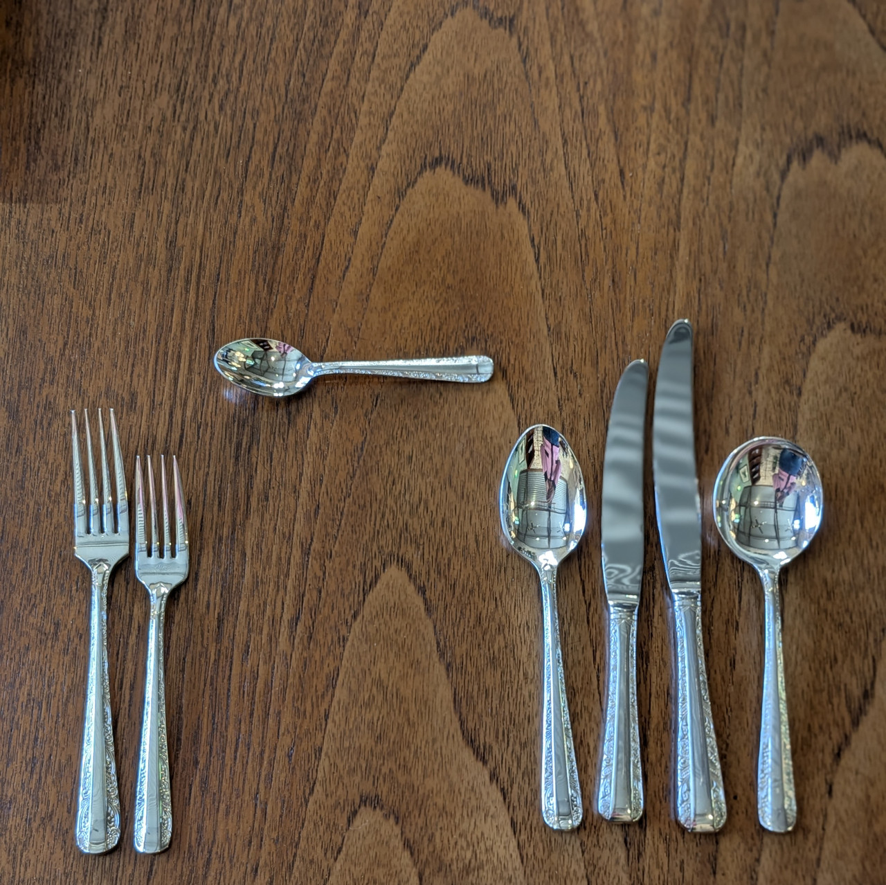 RODD　シルバープレート　オーストラリア Vintage Rodd Nemesia Silver Plate Cutlery Set for 8 - In Store