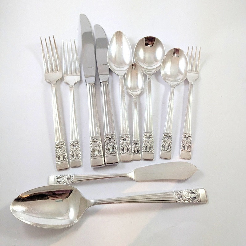 Stainless Steel Knife Set Oneida Community Stainless Steel