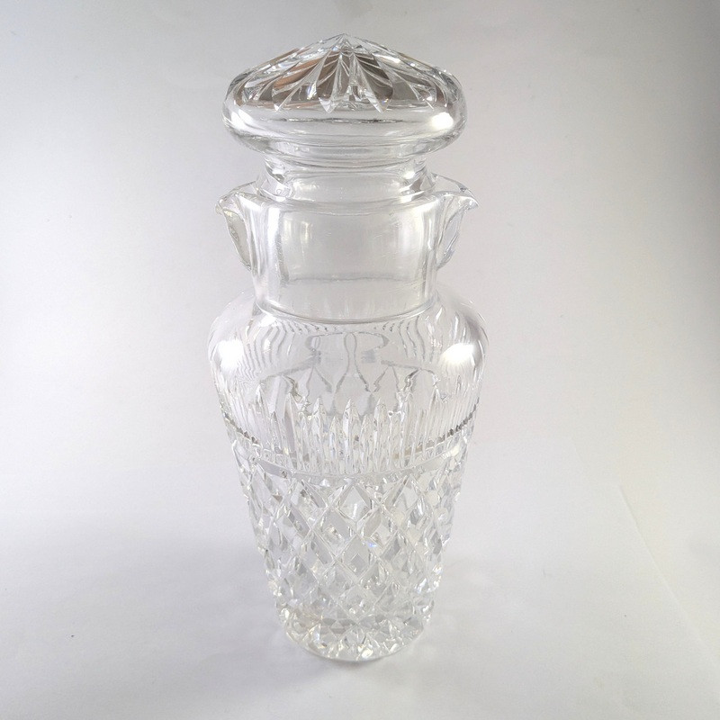 Vintage Josef Inwald 22cm Cut Crystal Cocktail Shaker - Sold