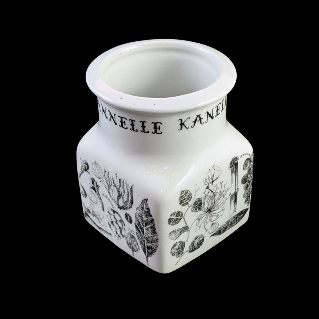 Vintage Arabia Finland Cinnamon Spice Jar In Store