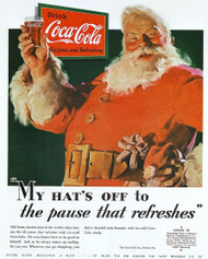 Did Coca-Cola invent the modern Father Christmas?