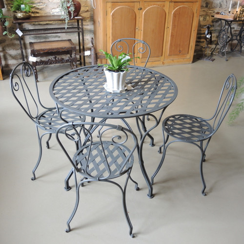 iron outdoor setting