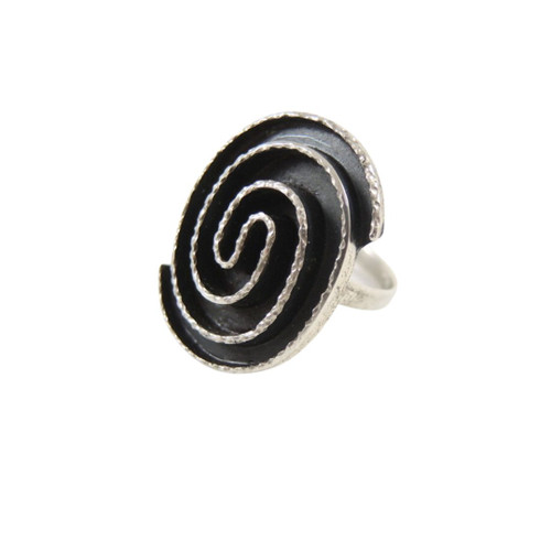 Vintage Sterling Silver Mexican Taxco Ring