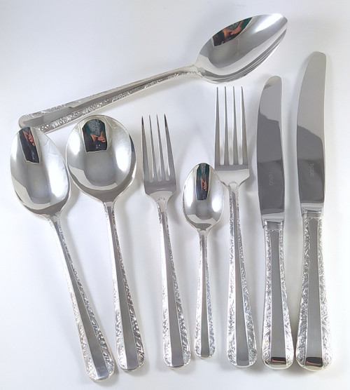 Vintage Australian Rodd Nemesia Silver Plate Cutlery Set for 6