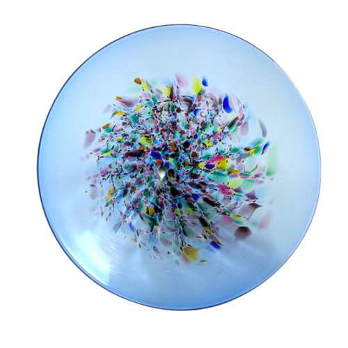 Australian Matt Larwood Studio Art Glass Bowl Australian Matt Larwood Studio Art Glass Bowl