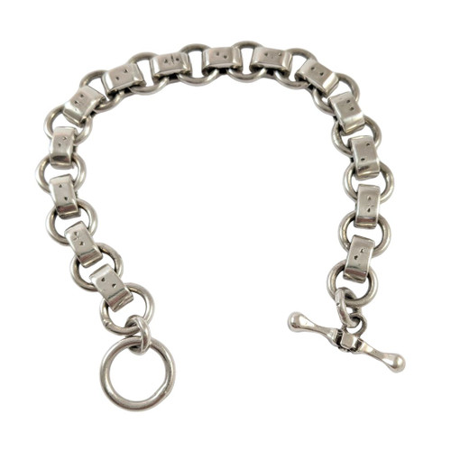 Vintage Chunky Brutalist Sterling silver Bracelet Vintage Chunky Brutalist Sterling silver Bracelet