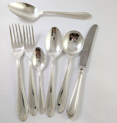  Vintage Australian 6 person Grosvenor Silver Plate Cutlery Set