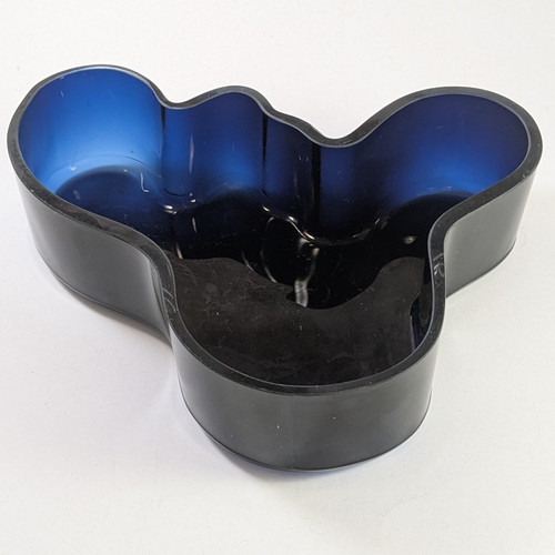  Vintage Iittala Alvar Aalto Cobalt Blue Savoy Vase