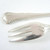  6 Vintage Danish Silver Plate Marie Anne Cake Forks Frigast Gense