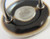Silver and Ceramic Modernist Ring by Anton Michelsen for Royal Copenhagen