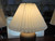 21cm New Cream Jacquard Pleated Danish Type Shade suit Mid Century Lamps