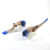  Vintage Danish Bing & Grondahl Dahl Jensen Blue Tit Bird Figurines Pessimist & Optimist