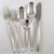 Vintage Danish Fredericia Kr J Andersen Silver Plate Capri Cutlery Set 