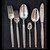 Vintage Danish Fredericia Kr J Andersen Silver Plate Capri Cutlery Set 
