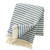 Brand New Klippan Lambs Wool Blanket Olle Smokey Blue