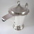 Art Deco Danish P. N. Petersen Silver Plate Coffee Pot Sugar Bowl & Jug c1920