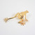  Australian Designer Gilded Sterling Silver Jumping Frog Brooch 