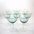 8 Art Deco Vintage Holmegaard Viol Nefritgron White Wine Glasses Jacob Bang 