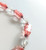 Vintage 1950's Facet Cut Clear and Red Crystal Necklace