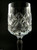 6 Danish Lyngby Diamond Cut Lead Crystal Westminster Port Wine Glasses 